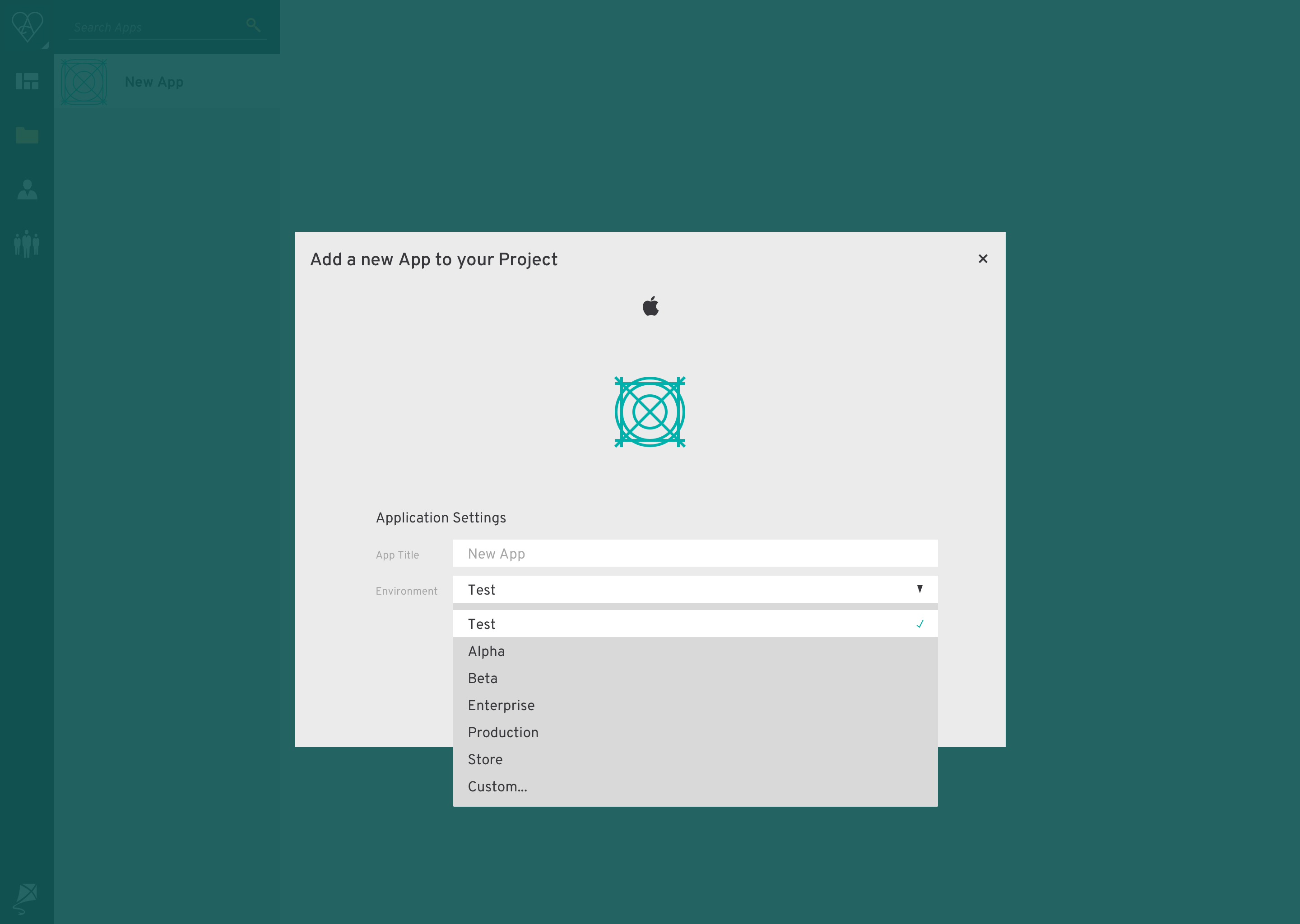 Dropdown list environments